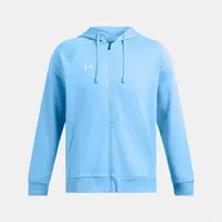 Under Armour Rival Fleece Reißverschlusspullover - Horizon Blue White