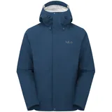 Rab Firewall Regenjacke Herren Schwarz L