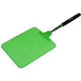 Grip Super Jumbo Teleskop-Fliegenklatsche – 16,5 x 19,1 cm – ausziehbar auf 99,1 cm L – Insekten, Fliegen, Mücken, Bienen, Wespen