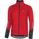 Gore Wear C5 Herren Fahrrad-Jacke GORE-TEX, S, Rot/Schwarz