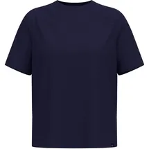 Odlo Damen Wool Waffle T-Shirt (Größe L, blau)