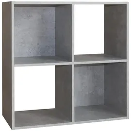 Hti-Living Regal 60 x 60 cm grau