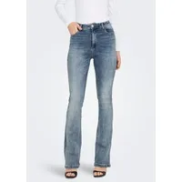 Only Bootcut-Jeans »ONLMILA HW FLARED DNM BJ13994 NOOS«, blau