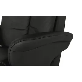 HIMOLLA Fernsehsessel 7418 Leder 81 x 111 x 95 cm Schwarz elektrisch mit Massagefunktion