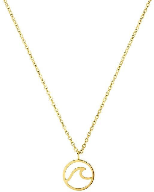 Paul Valentine Halskette "Wave Necklace" Edelstahl (Farbe: Gold)