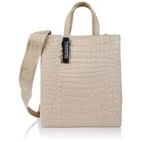 Liebeskind Berlin Liebeskind Handtasche Paper Bag M20 Croco Shopper Nude Damen