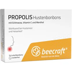 beecraft PROPOLIS Hustenbonbons zuckerfrei 24 St Bonbons