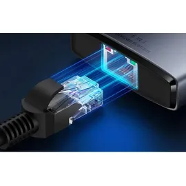 Baseus 6in1 Power Delivery USB-C Hub Schwarz