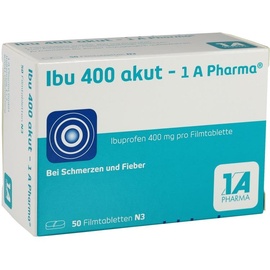 1 A Pharma IBU 400 akut 1A Pharma Filmtabletten 50 St