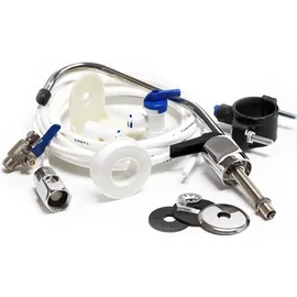 Naturewater 5 Stufen Umkehrosmose 190 L/Tag mit Druckerhöhungspumpe und Zusatzgehäuse, RO Omsoseanlage für sauberes Trinkwasser