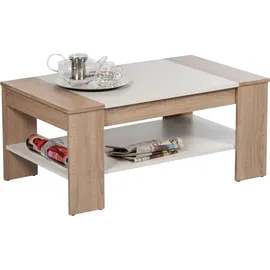 Stolkom Finley Weiß Eiche 100 x 44 x 58 cm