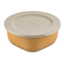 Koziol Frischhaltedose CONNECT BOX mit Deckel, 700 ml, Langlebige Brotdose um Lebensmittel frisch zu halten, Farbe: orange