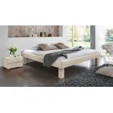 Liege Madrid Komfort 200x210 cm Massivholz Buche klassischer Stil