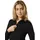 super.natural LUX Zip Polo schwarz XL