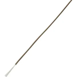 TRU Components 1567796 Litze LiFY 1 x 0.25 mm2 Braun 25 m