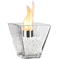 Carlo Milano Glas-Dekofeuer "Agadir" für Bio-Ethanol