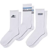 Hamburger SV HSV Sportsocken Socken Strümpfe 3er-Set weiß (DE/NL/SE/PL, Numerisch, 39, 42, Regular, Regular, Weiß) - 39-42