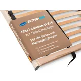 Betten-ABC Max1 K+F Lattenrost zur Selbstmontage mit Kopf- und Fußteilverstellung 120 x 200 cm