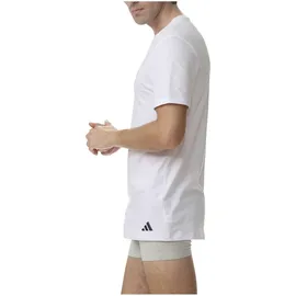 adidas V-Neck Shirt weiß L