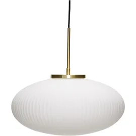 Hübsch Serene 1-flg. Ø 40 cm oval weiß