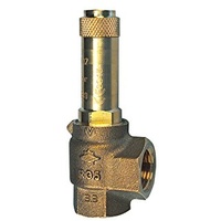 Riegler Eck-Sicherheitsventil, Sattdampf, G 3/4, Ansprechdruck 3,5 bar