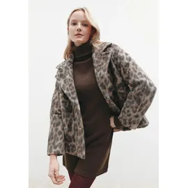 More & More More - More Teddyjacke in Hellbraun | 34