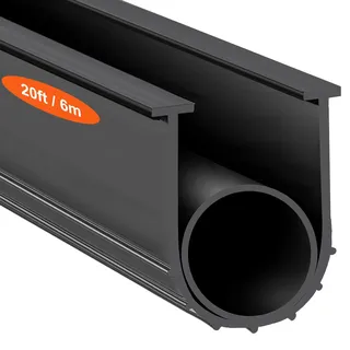 Vevor JN-20FT Garagentor-Dichtungen Türdichtung, Schwarz