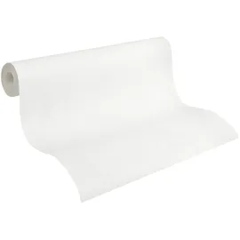 A.S. Creations A.S. Création überstreichbare Vliestapete Meistervlies Tapete 10,05 m x 0,53 m weiß rissüberbrückend formstabil glasfaserfrei Made in Germany 520210 5202-10