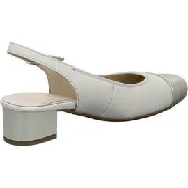 ARA Damen Nizza Pumps, Platin,MARMOR, 38,5 EU Weit