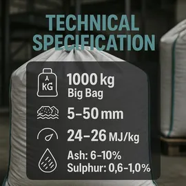 gideli Steinkohle 1000 kg