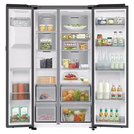 Samsung RS90F64EDF RS94F Side-by-Side (621 l, 1784 mm hoch, Schwarz)