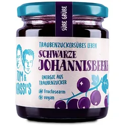 Tom&Krissi ́s Fruchtaufstrich Schwarze Johannisbeere Brotaufstrich 0,25 kg