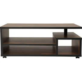 Hela Eike rollbar Oldwood schwarz / braun 110 x 68 x 50 cm