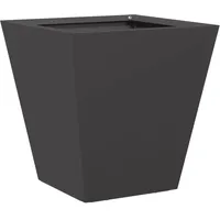 VidaXL Pflanzkübel 30 x 30 x 30 cm Schwarz