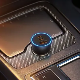 Baseus Golden Contactor Pro 2x USB-C 1x USB 65W Dark Gray (CGJP010013)