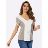 Sieh an! V-Shirt Braun 56