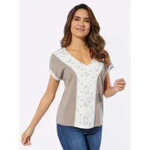 Sieh an! V-Shirt Braun 56
