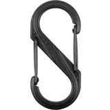 NITE IZE Karabiner S-Biner Gr. 4 88 mm x 38 mm x 8 mm Kunststoff Schwarz
