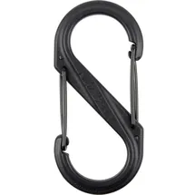 NITE IZE Karabiner S-Biner Gr. 4 88 mm x 38 mm x 8 mm Kunststoff Schwarz