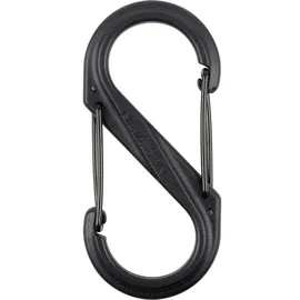 NITE IZE Karabiner S-Biner Gr. 4 88 mm x 38 mm x 8 mm Kunststoff Schwarz