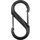 NITE IZE Karabiner S-Biner Gr. 4 88 mm x 38 mm x 8 mm Kunststoff Schwarz