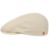 Mayser Coolmax Flatcap Softcap Schirmmütze UV-Schutz Made in EU Herren Sommer Hellbeige 57 cm - 57