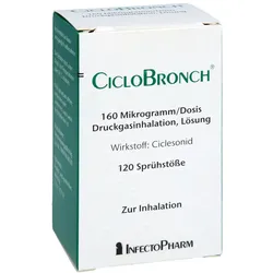 Ciclobronch 160ug/dosis Druckgasinhalation Lösung 120 Sp