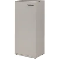 Furn.design Schuhschrank Samtfarben 50/110 cm 1-türig 6 Fächer, modern,