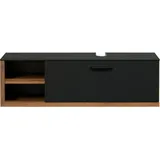 WELLTIME Waschbeckenunterschrank »Premont«, (1 St.), Hängender Waschtisch mit Siphonausschnitt - (B/T/H) 120/45/36 cm
