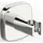Hansa Wandbrausehalter, soft edge, chrom