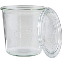 APS 82347 2er-Set Weck-Glas mit Deckel, Sturzform, 580 ml, Ø 11 cm, Höhe 11 cm