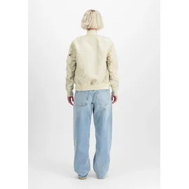 Alpha Industries Ma-1 VF Lw Bomberjacke - Vintage White - XS