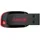 SanDisk Cruzer Blade 16 GB schwarz/rot USB 2.0
