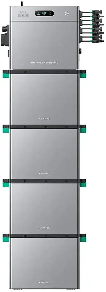 Zendure SolarFlow 2400 Pro Bidirektionaler 2,4kWh Solarspeicher mit 4 MPPT mit HEMS - 4 x AB3000L